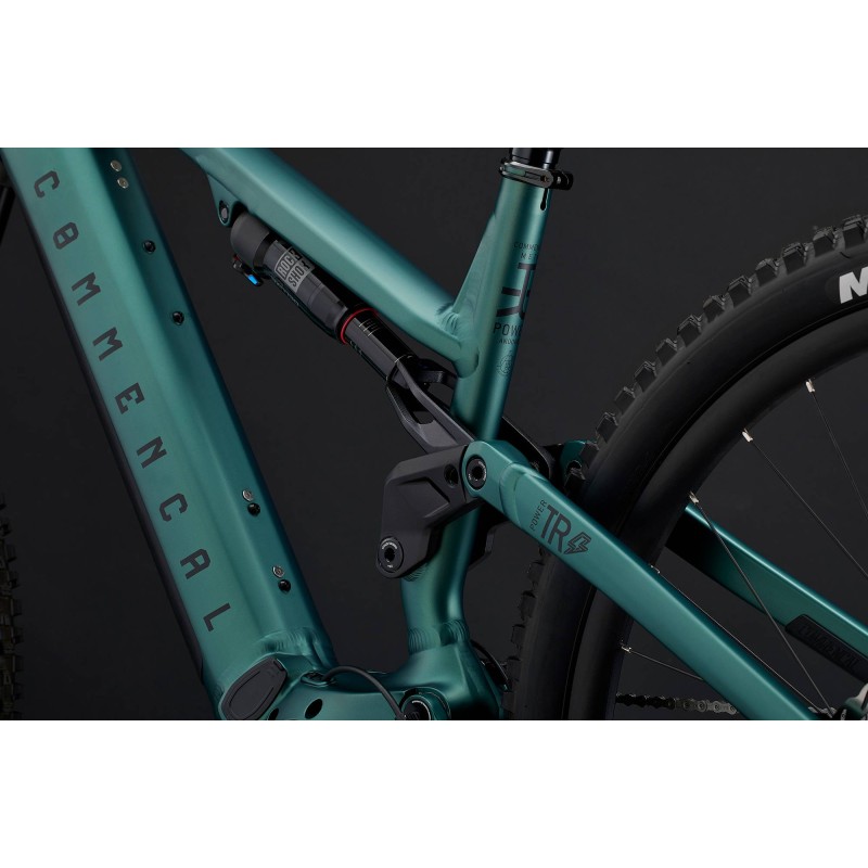 V Lo Lectrique Commencal Meta Power Tr Bosch Ride Metallic Green