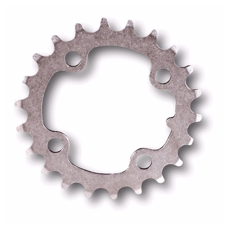 Plato Stronglight MTB 104/64. int. 22 dientes, plata, acero