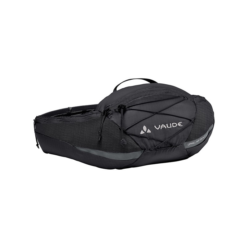 SAC BANANE VAUDE UPHILL 2L, POLYAMIDE NOIR