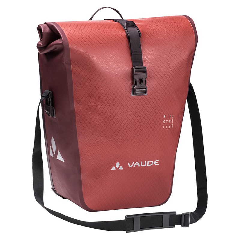 Sacoche arrière Vaude Aqua QMR 2.0 24 L, imperméable, polyester, rouge