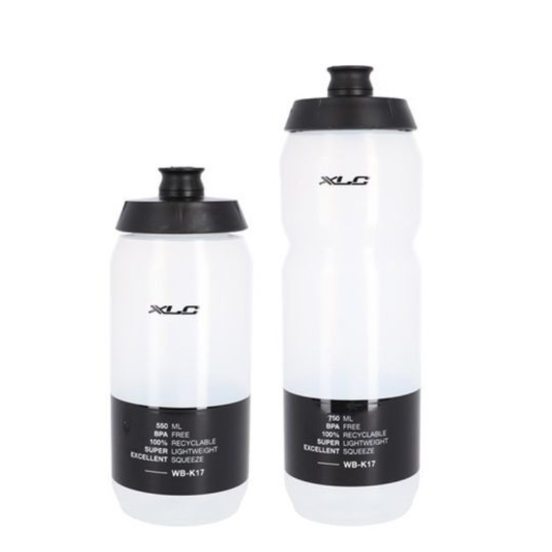 Bouteille XLC WB-K17 transparente de 750 ml