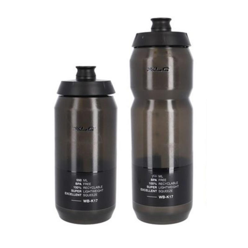 BOUTEILLE XLC WB-K17 750 ml NOIR/TRANSPARENT