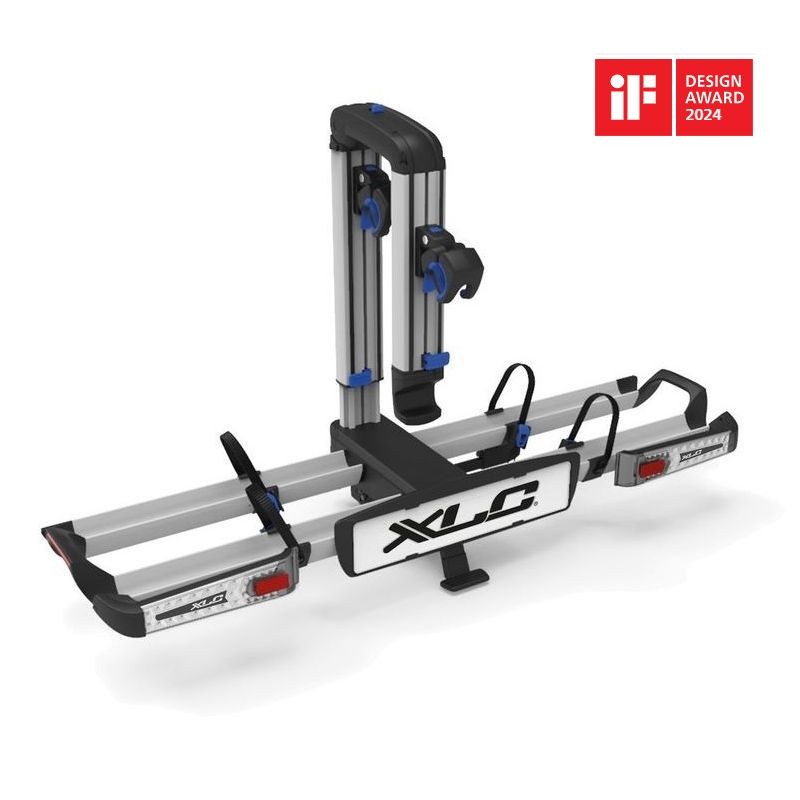 PORTE-VÉLOS XLC VC-C07 ALMADA WORK-E XTRA LED 2 EN 1