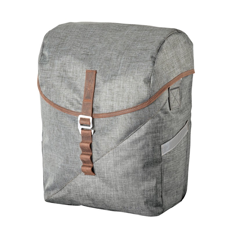 SAC ARRIÈRE RACKTIME MIA 17,5 L GRIS (31 x 40 x 16 cm)