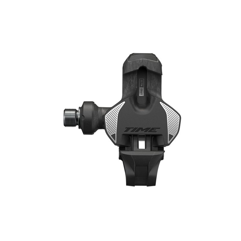 PÉDALES TIME XPRO 12 57MM TI CARBONE ARGENT (CLATS ICLIC GRATUITS INCLUS) C1