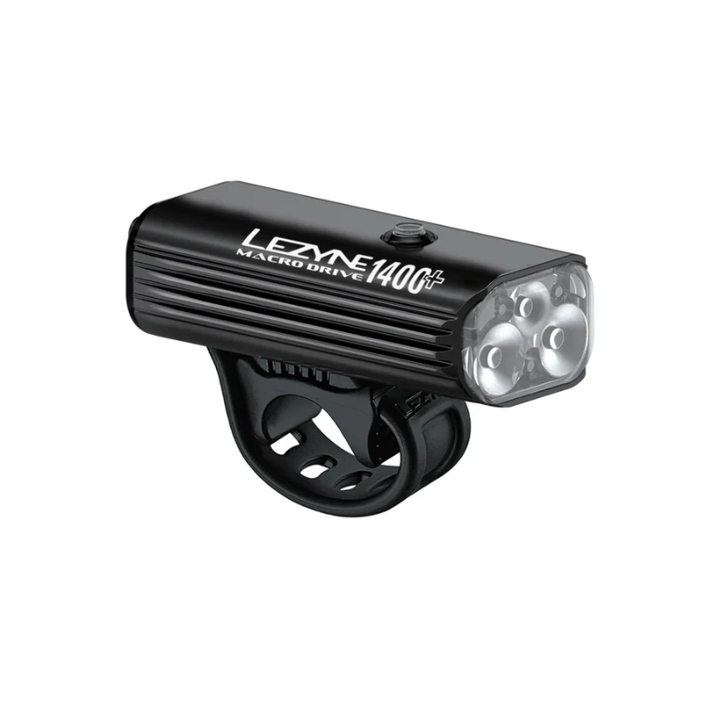 LEZYNE MACRO DRIVE 1400+ FRONT SATIN BLACK