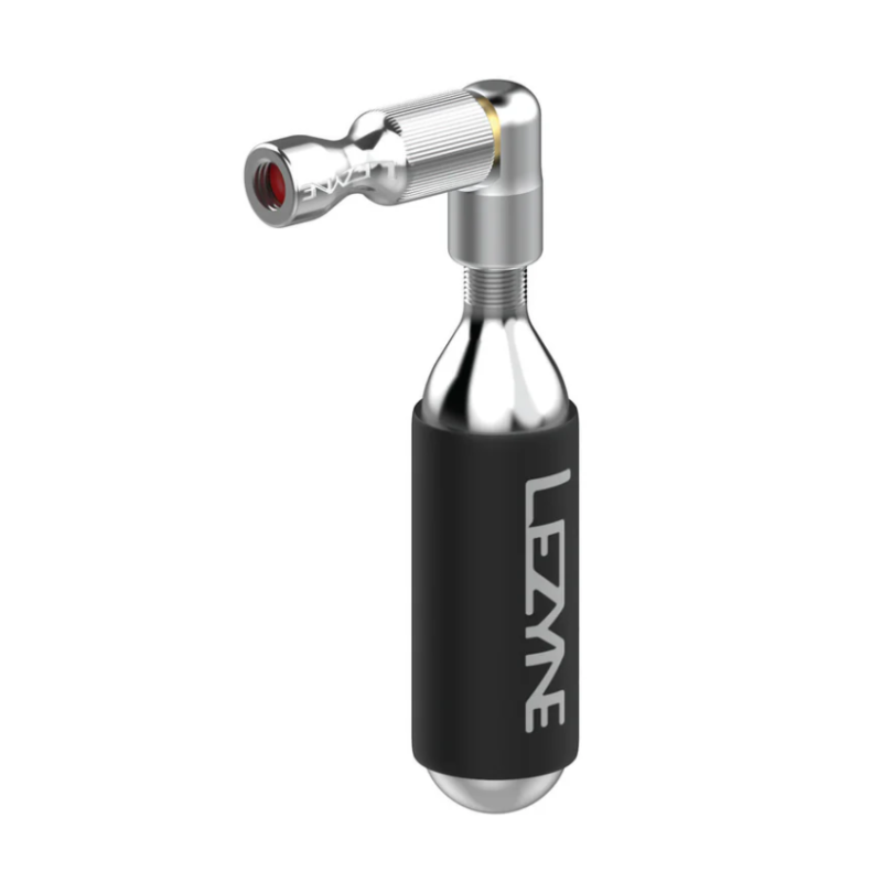 LEZYNE TRIGGER DRIVE CO2 WITH 16G CARTRIDGE GLOSS SILVER
