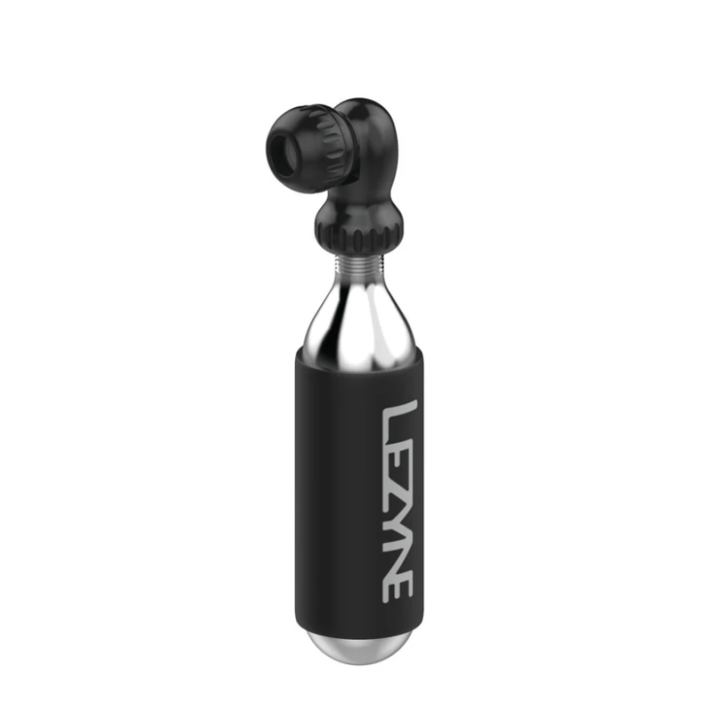 LEZYNE TWIN SPEED DRIVE CO2 WITH 16G CARTRIDGE GLOSS BLACK