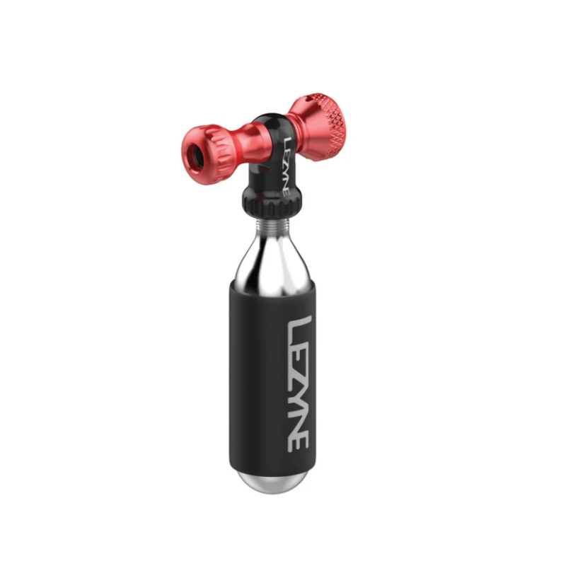 LEZYNE CONTROL DRIVE CO2 WITH 16G CARTRIDGE GLOSS RED