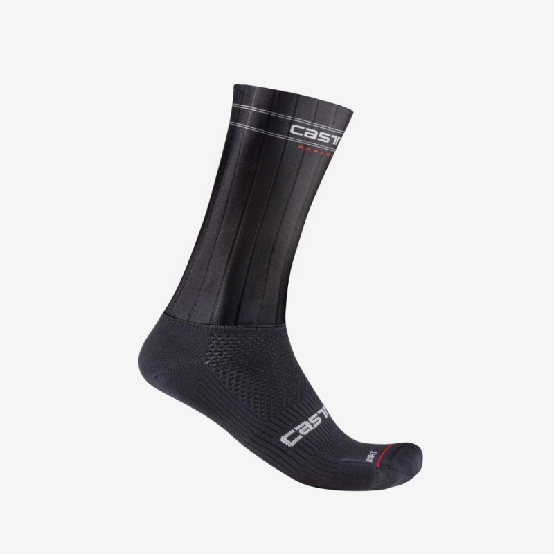 Chaussettes Castelli Premio 18 Noir