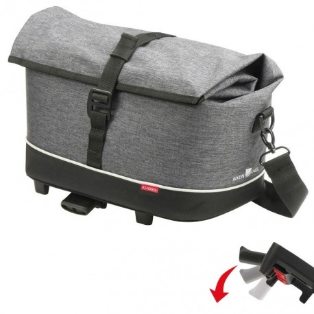 Rackpack City sac porte-bagages gris tweed, 38x21x25cm, environ 900g 0265UK