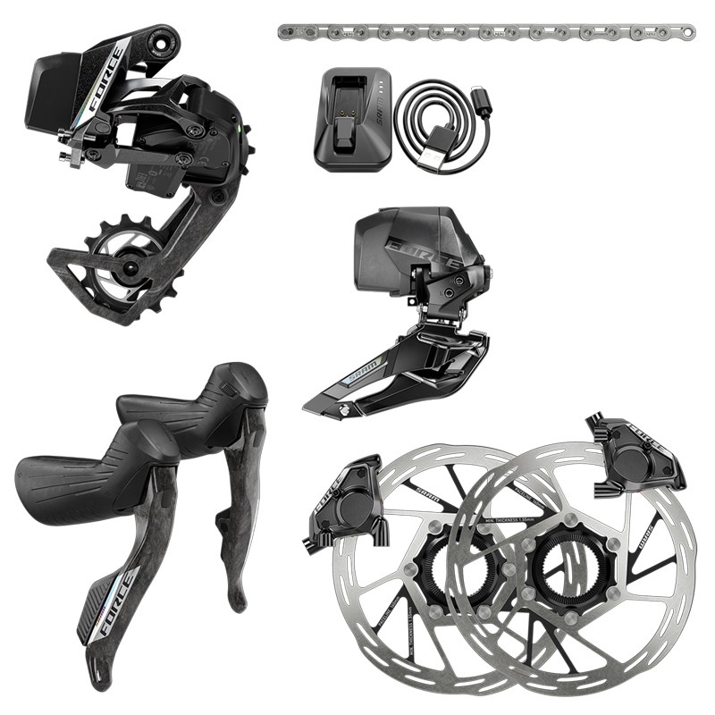 GROUPE ÉLECTRONIQUE SRAM FORCE AXS 2x E1