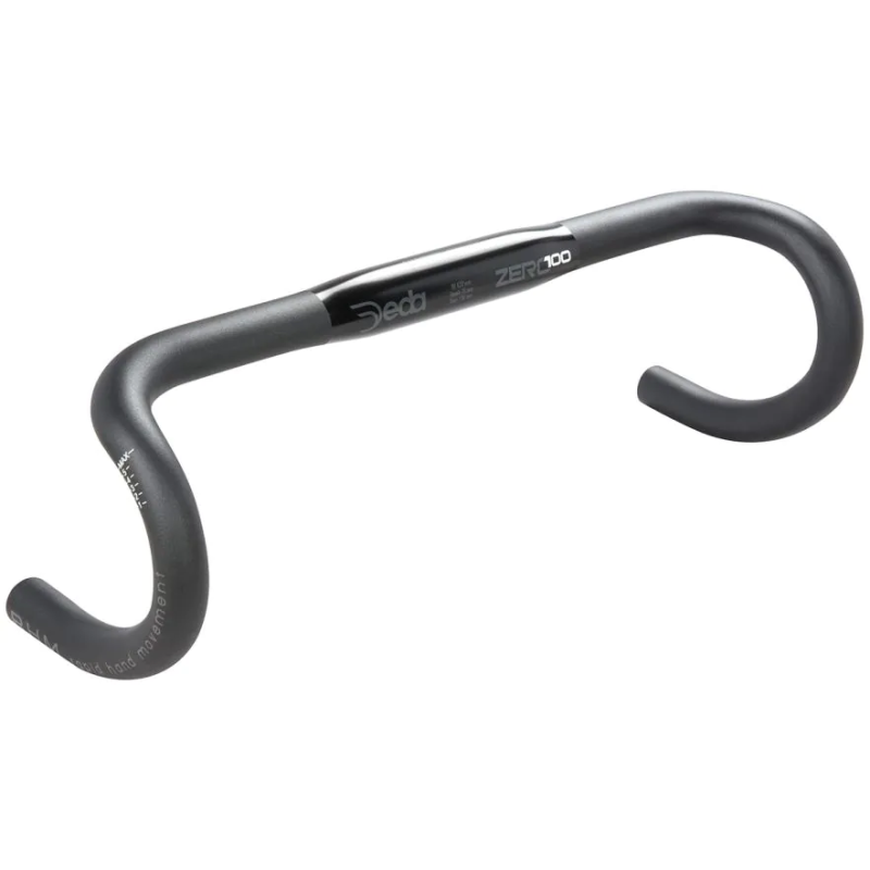 GUIDON DEDA ZERO100 RHM Di2 380 31,7 ALUMINIUM NOIR