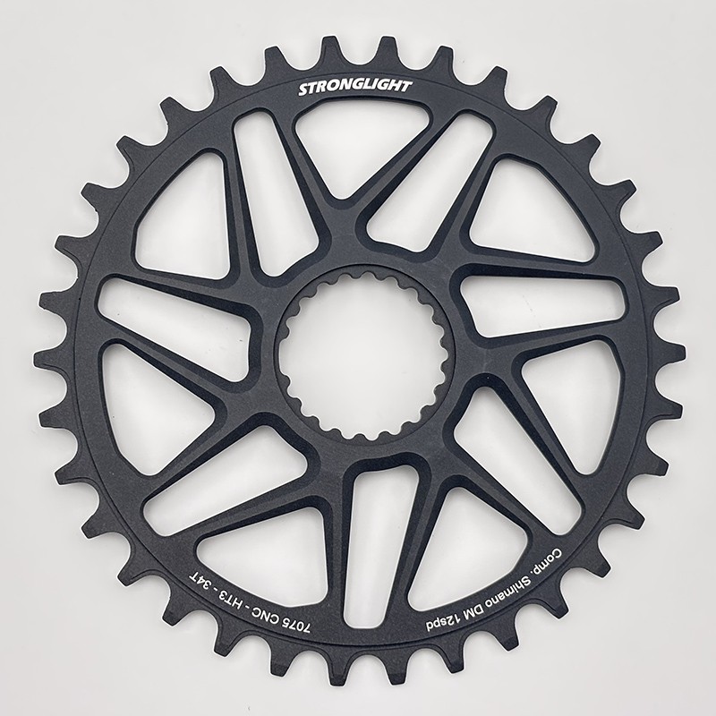 Chaîne Stronglight DM 3 vitesses, 34D, manivelles XTR AL.GR