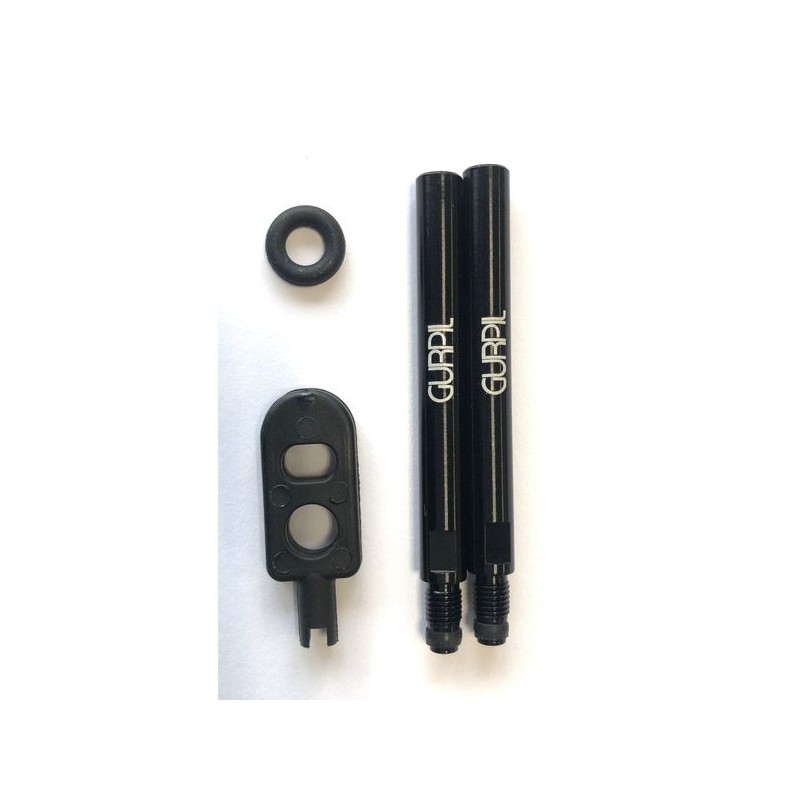 KIT D'EXTENSION DE VALVE GURPIL 50 mm ALUMINIUM NOIR