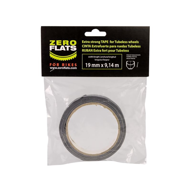 RUBAN DE JANTE TUBELESS ZEROFLATS TECH.TAPE 19 9.14M