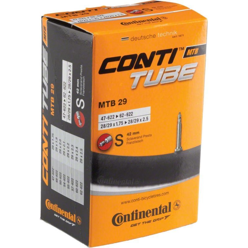 Chambre à Air VTT Continental 28/29 28/29x1,75/2,50" 47/62-622 AV 40mm