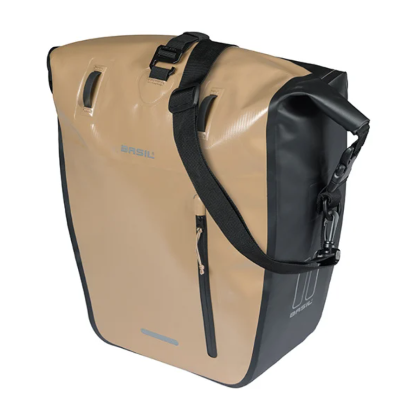 BASIL RIVO L SAC GAN.MIK 25-31L TOILE IMP.ARE/NEG