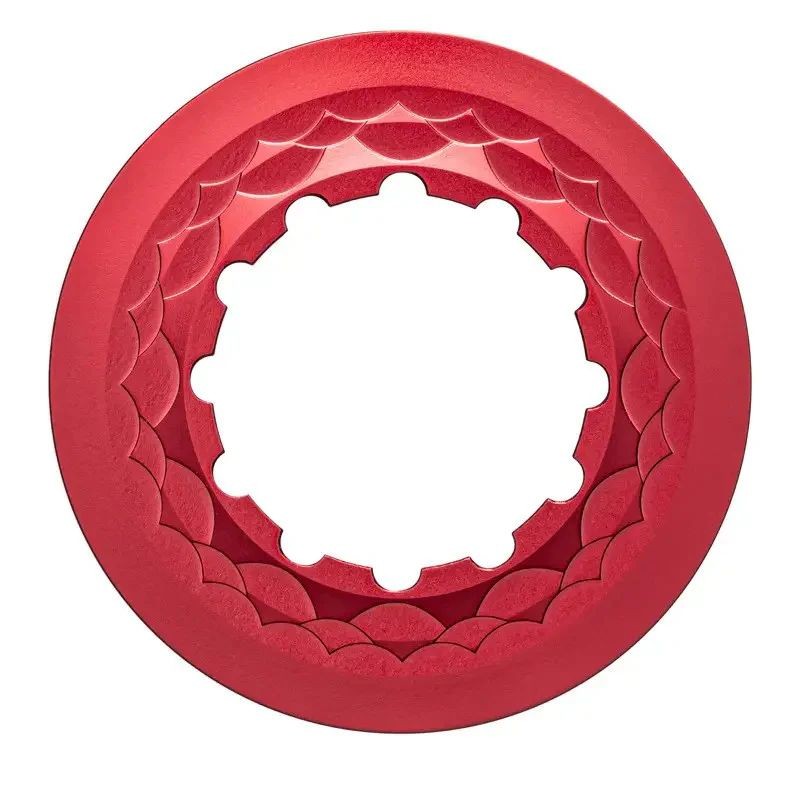 ABSOL.BLACK BAGUE DE VERROUILLAGE DISQUE DE FREIN CL 15/20 ROUGE