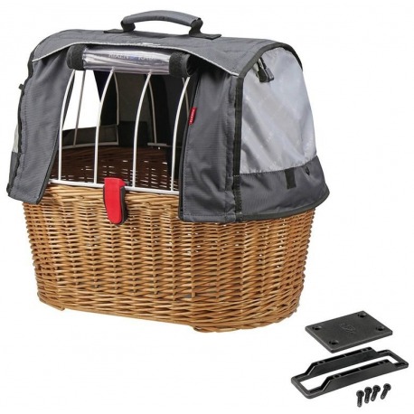 Kfix Doggy Basket Plus sac pour chien marron, 45x52x36 cm, GTA