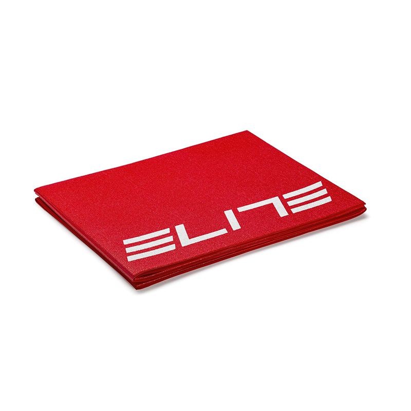 Tapis d'entraînement pliable d'intérieur Elite rouge