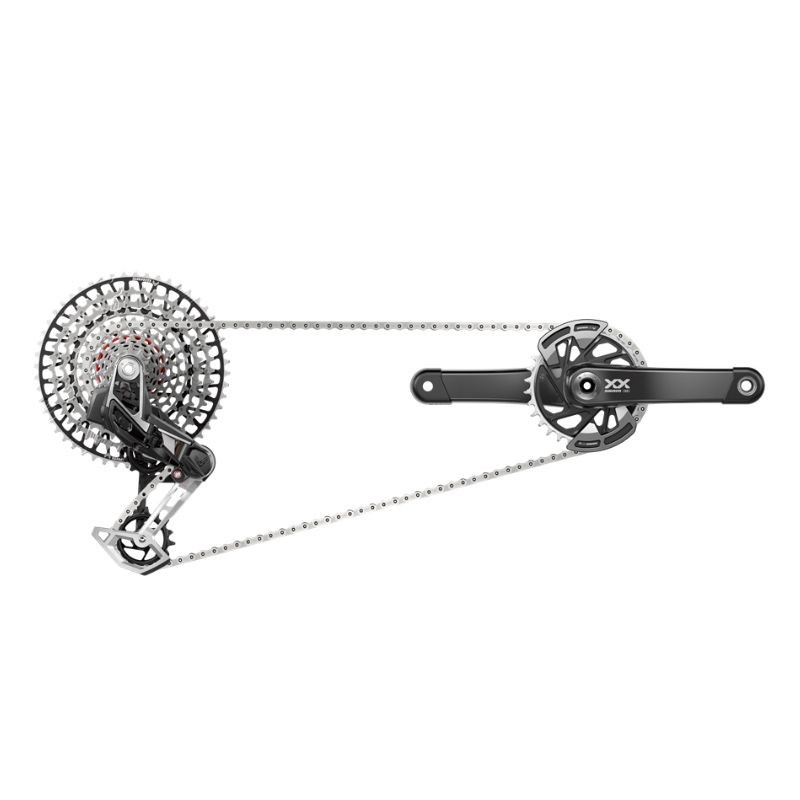 Groupe de puissance SRAM XX TT AXS Wide Dub Pod DM 170 32
