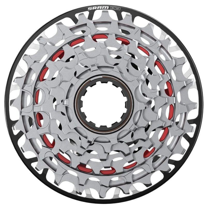 Cassette SRAM XX DH XS-797 T-TYPE 1x7V XD SLIM 10-24