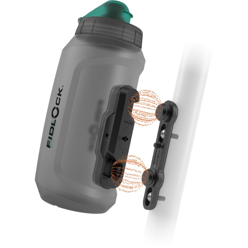 BOUTEILLE TWIST 550 ANTIBACTÉRIENNE (COMPREND UNE BASE DE VÉLO TWIST)