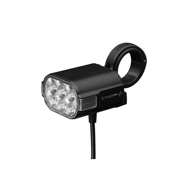 LUZ DELANTERA E-BIKE MOON E-POWER 2000 NEGR SIN CA