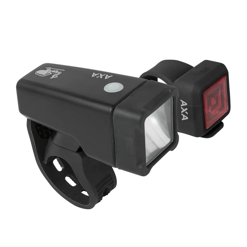 JUEGO DE LUCES AXA NITELINE T1 A PILAS NEGRO