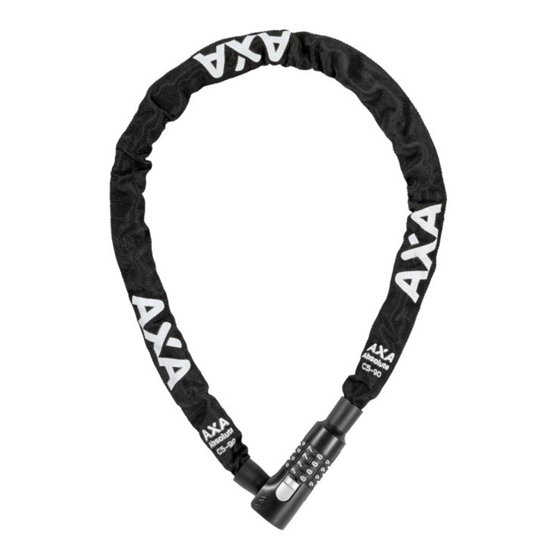 CANDADO CADENA AXA ABSOLUTE C5 COMBINA.90 5 NEGRO