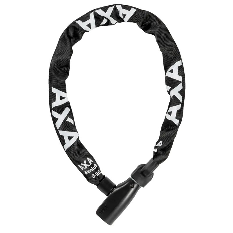 CANDADO CADENA AXA ABSOLUTE 8 110cm 8mm NEGRO
