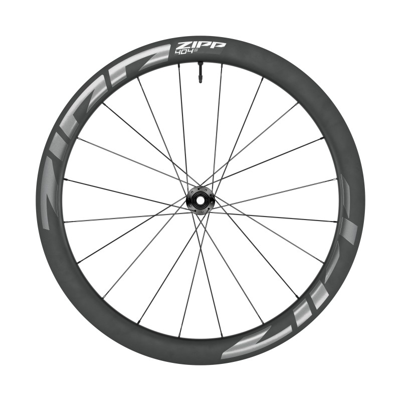 ZIPP RUEDA 404 S TUBELESS DISC C.L. DEL 12X100 50MM 20 RADIOS (76D) (INT 23MM) ADHESIVO GRIS A1*