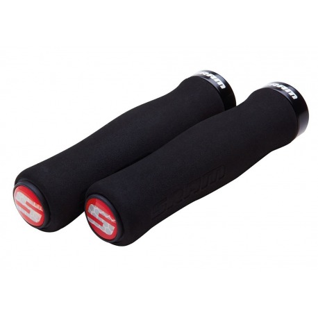 Puño suave Contour con tornillo p. Shift 129mm negro con abrazadera negra+topes