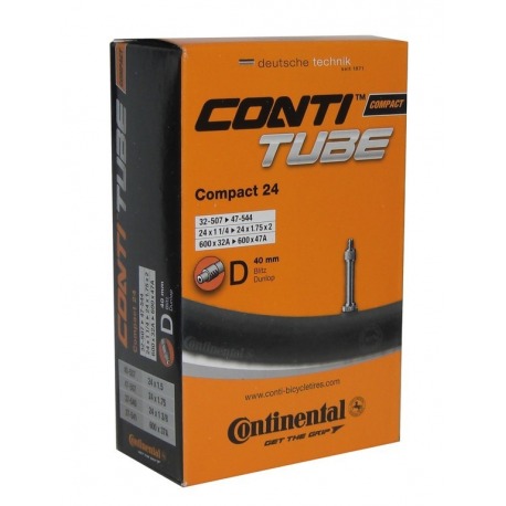 Caméra Continental Compact 24 24x1 1/4-1.75" 34/47-507/544 VD 40mm