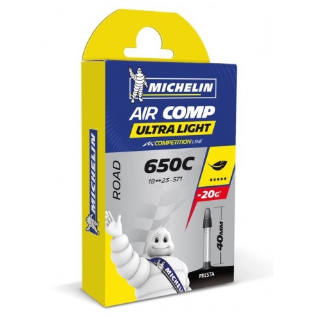 Michelin C4 Aircomp Ultralight 26" 37/54-559 VS chambre à air 35 mm
