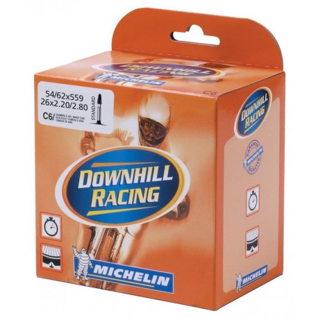 Chambre à air Michelin C6 Downhill Racing 26" 54/62-559 VP 40 mm