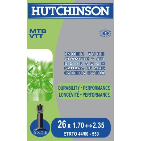 HutschinsonStandard 27 tube 5" 27,5x1,70-2,35" valve française 48 mm