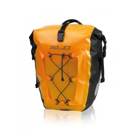 XLC Set de bolsas únicas impermeable amarillo 21x18x46cm