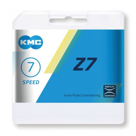 Chaîne KMC KMC Z7 gris/marron 1/2" x 3/32", 114 maillons, 7.3mm, 6/7-v.