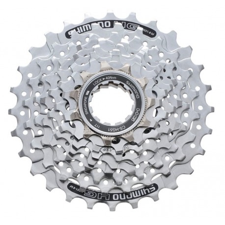 Cassette Shimano HG-51 8-v. 11-13-15-18-21-24-28-32 dientes