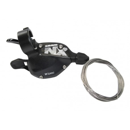 Maneta cambio Trigger Sram NX 11-v. der. negro,con abrazadera,00.7018.291.000