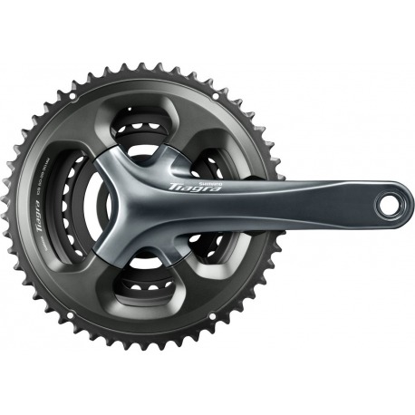 Pédalier Shimano Tiagra 30/39/50 d. 170 mm FC-4703 2 pièces avec arbre fixe