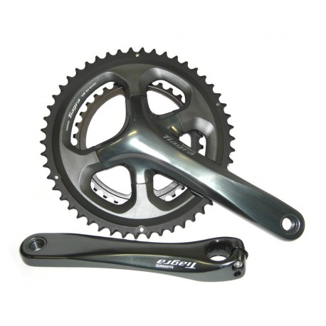 Pédalier Shimano Tiagra 34/50 d. 170 mm FC-4700 2 pièces avec arbre fixe