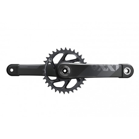 Manivelles Sram XX1 Eagle DUB 175mm sans axe DUB gris 34 d. X-SYNC2 DM