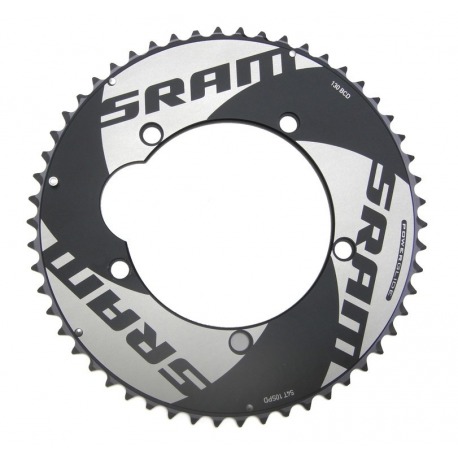 Sram Road X-Glide R Yaw S3 Plateau, blast black, 55Z, Alu's