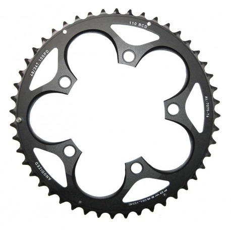 Plateau Sram Road 48 d 11.6215.197.080 aluminium noir