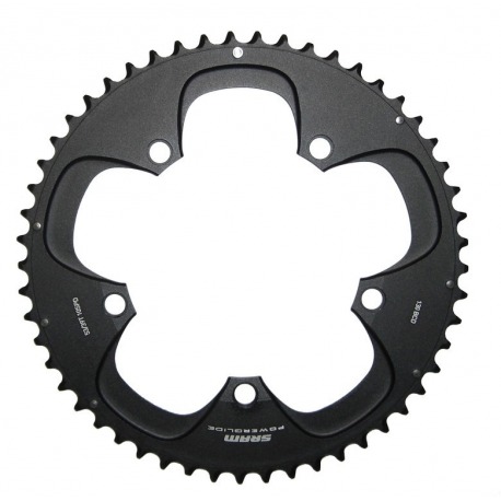 Plateau Sram Road Rouge 53 d 11.6215.198.000 aluminium noir