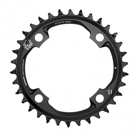 Plateau Sram X-Sync Eagle 12-v.32 d. noir, aluminium, 104mm