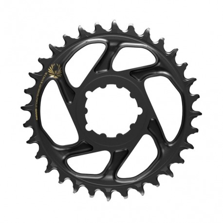 Plateau Sram X-Sync2 SL Eagle 34 d., or, Alu, déport 6 mm, DM, 11/12-v.